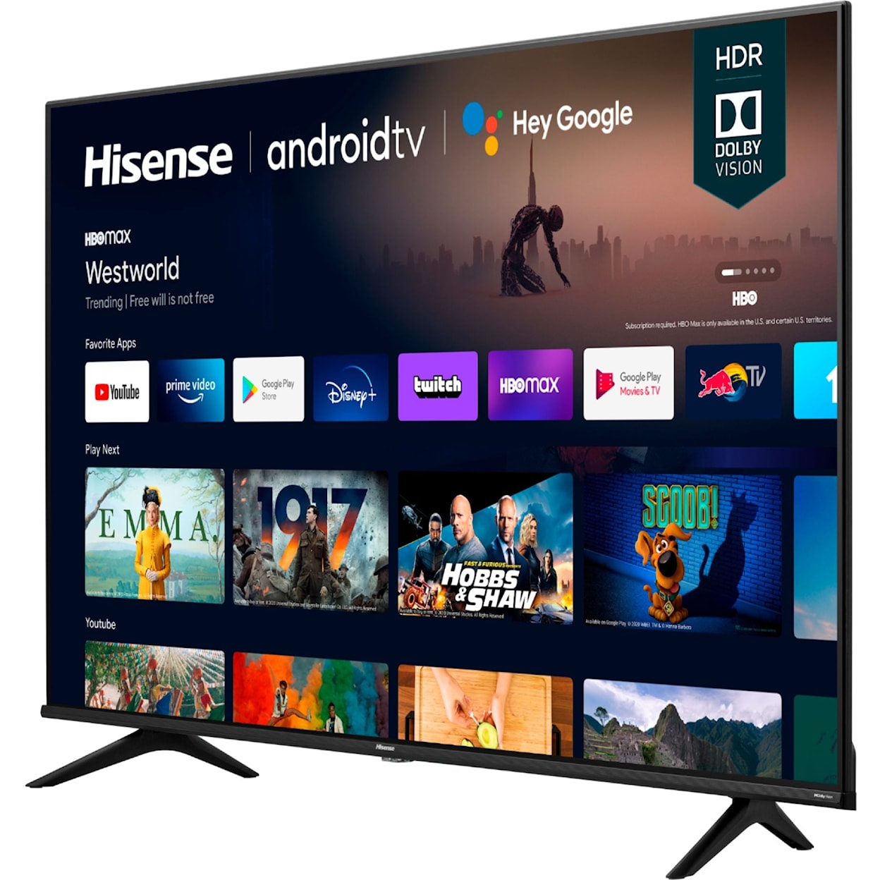 Hisense Class A6G Hisense - 43" Class A6G Series LED 4K UHD 