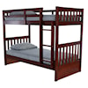 Sam's Furniture Bunk Bed Packages Donco 2810 Twin/Twin Bunkbed with Mattress 