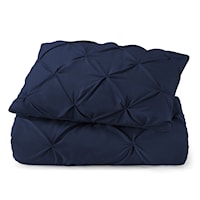 Pinch Down Alternative King Comforter Set