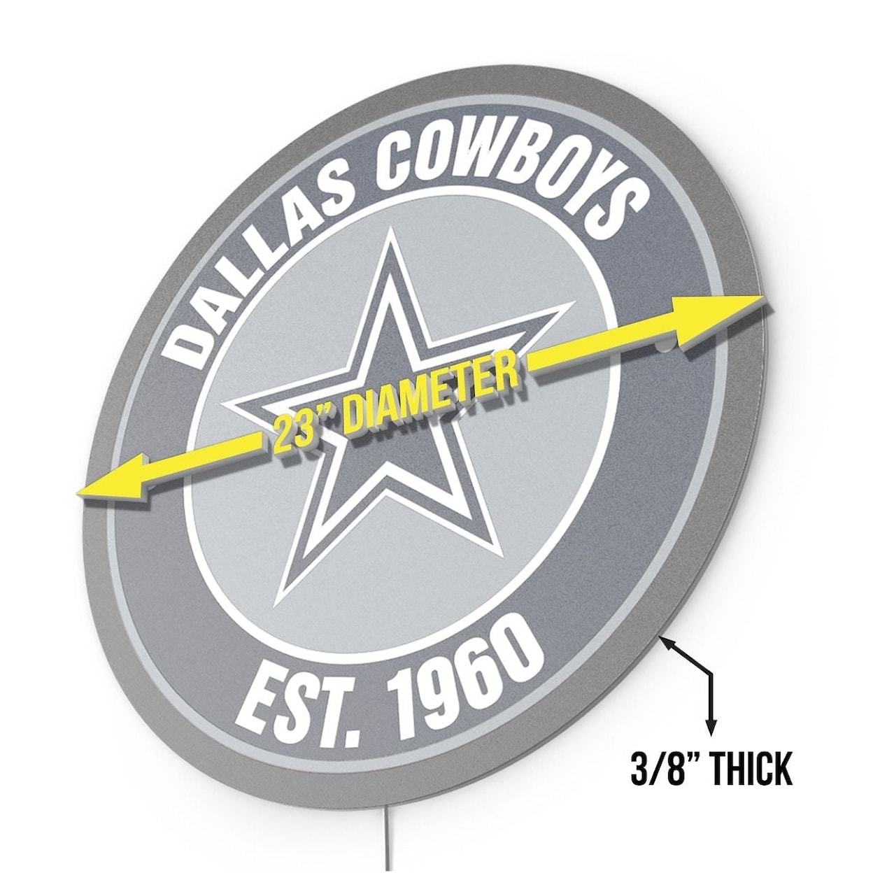 Imperial International Team Accessories Dallas Cowboys LED Lighted Sign