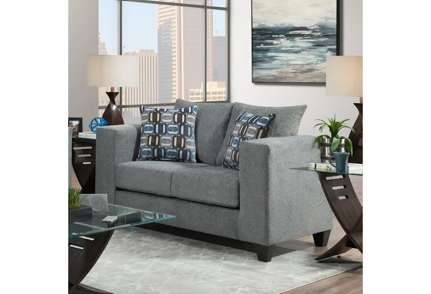 1900 Gretna Loveseat by Delta Furniture Manufacturing at Dream Home Interiors