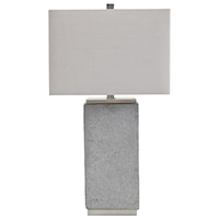Amergin Faux Concrete Table Lamp