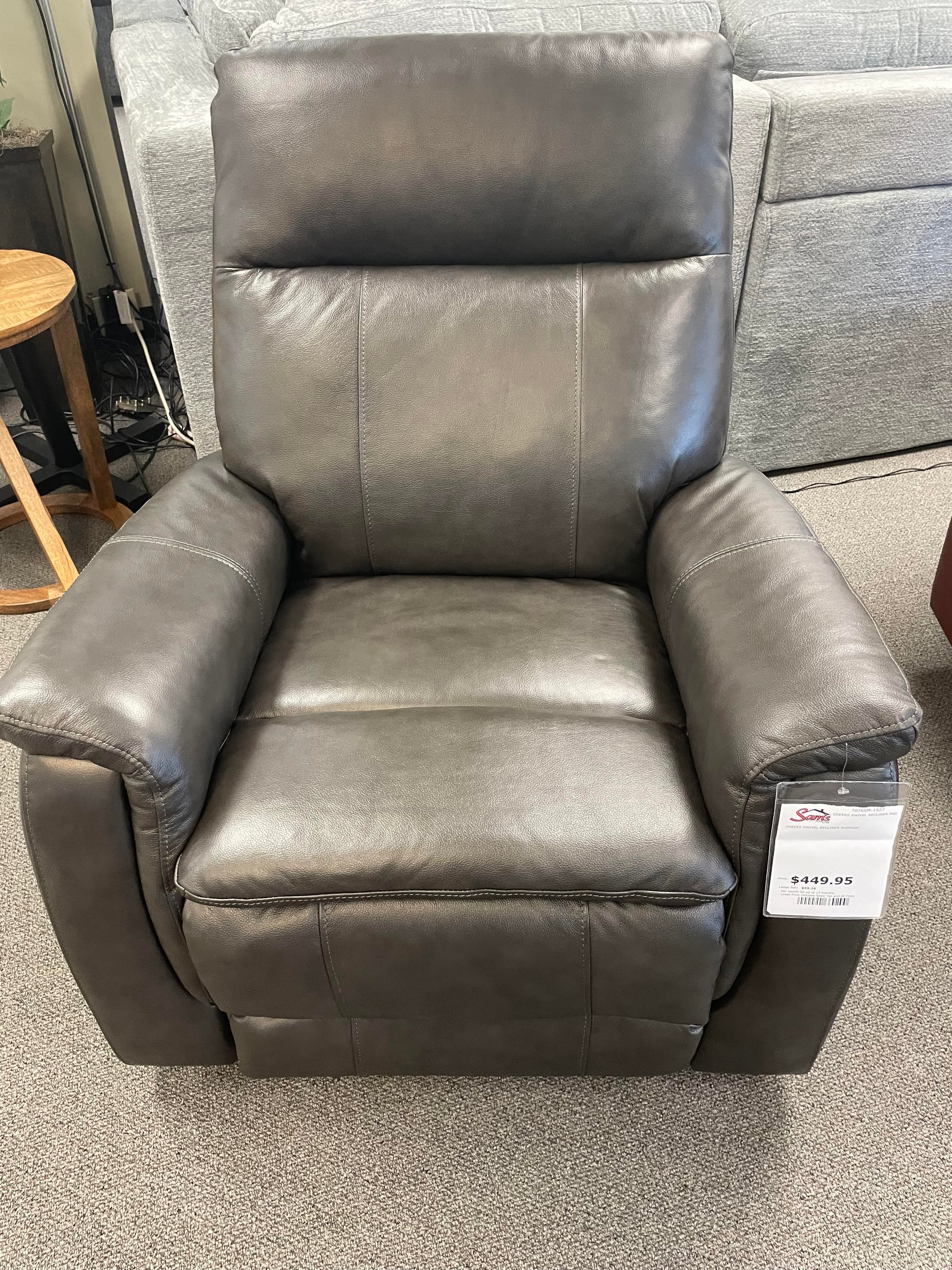 UK70765 CHEERS SWIVEL GLIDER RECLINER