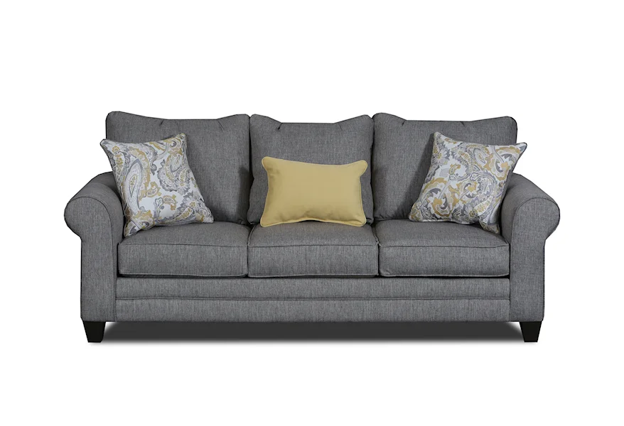 4200 Magnolia Sly Tweed Sofa  by Magnolia Upholstery Design at Sam's Appliance & Furniture