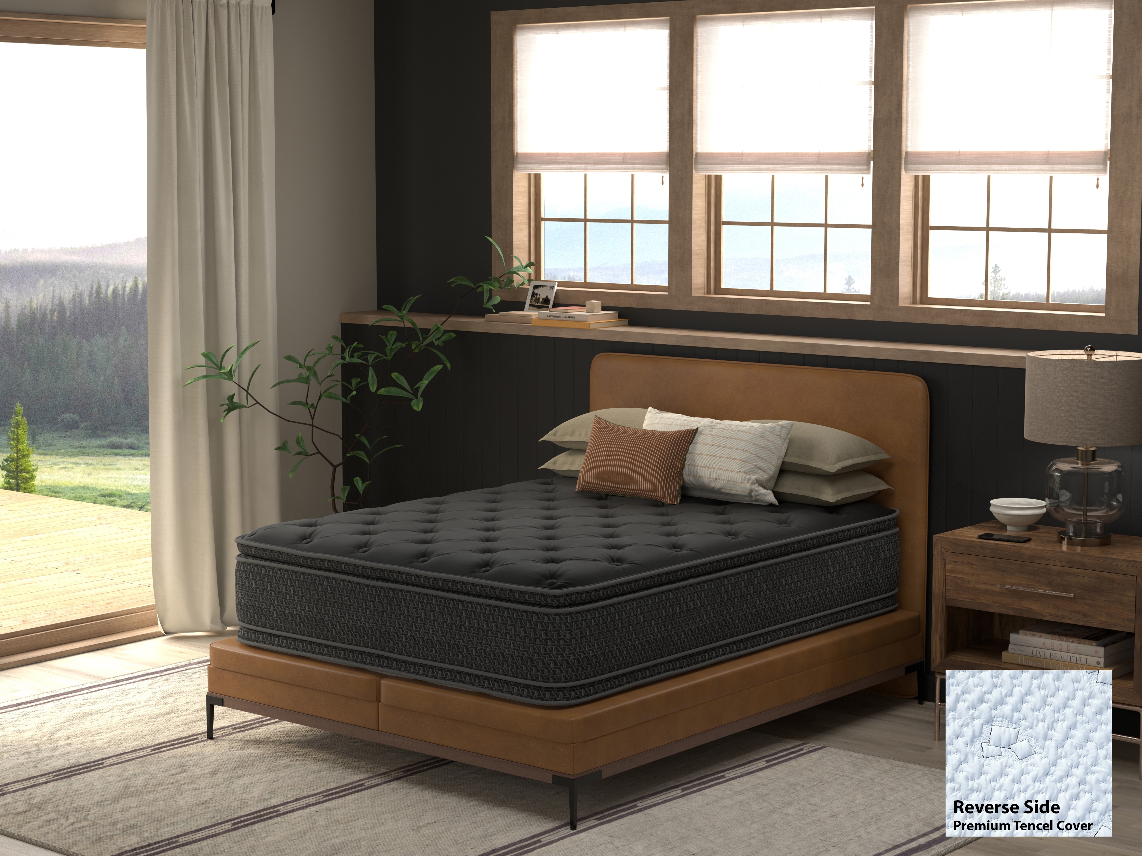 Corsicana NIS200A NIS200A-1060 Comfy Cool Pillow King Top