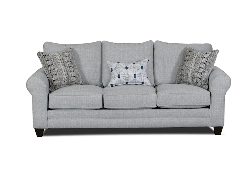 4200 Magnolia Forsythe Domino Queen Sofa Sleeper by Magnolia Upholstery Design at Sam's Appliance & Furniture
