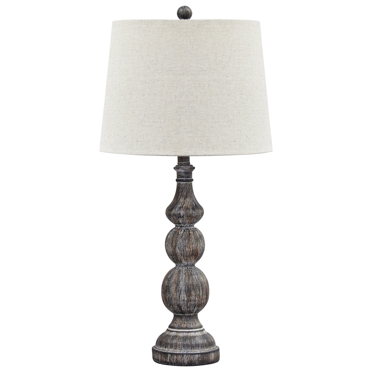 Sam's Furniture Ashley Lamps Mair Antique Black Poly Table Lamp