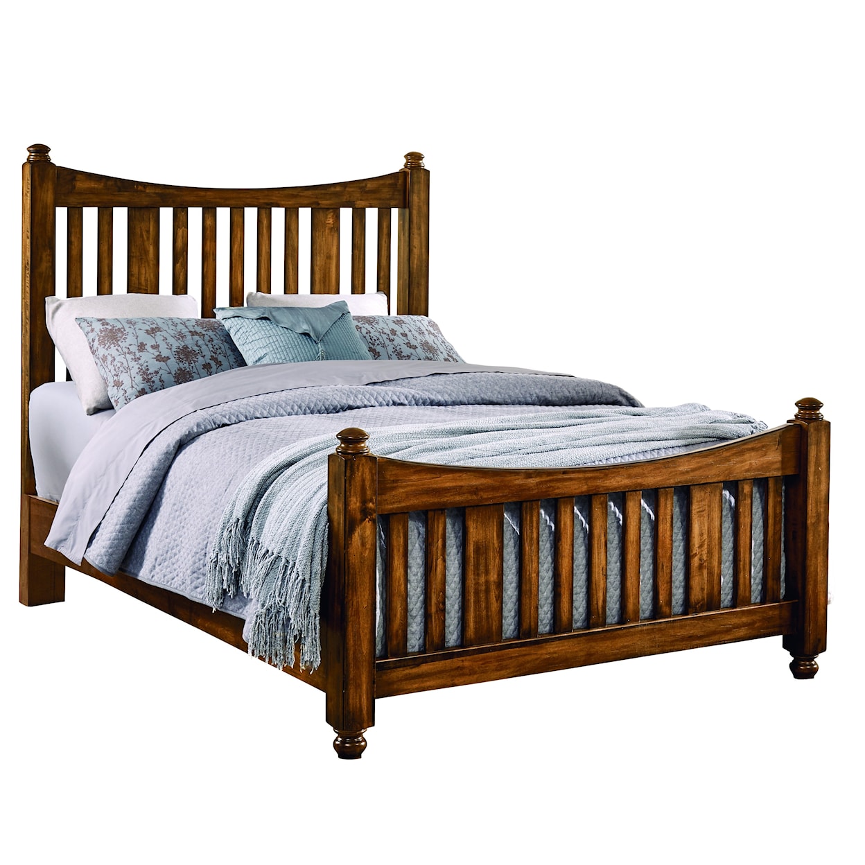 Artisan & Post Maple Road California King Slat Poster Bed