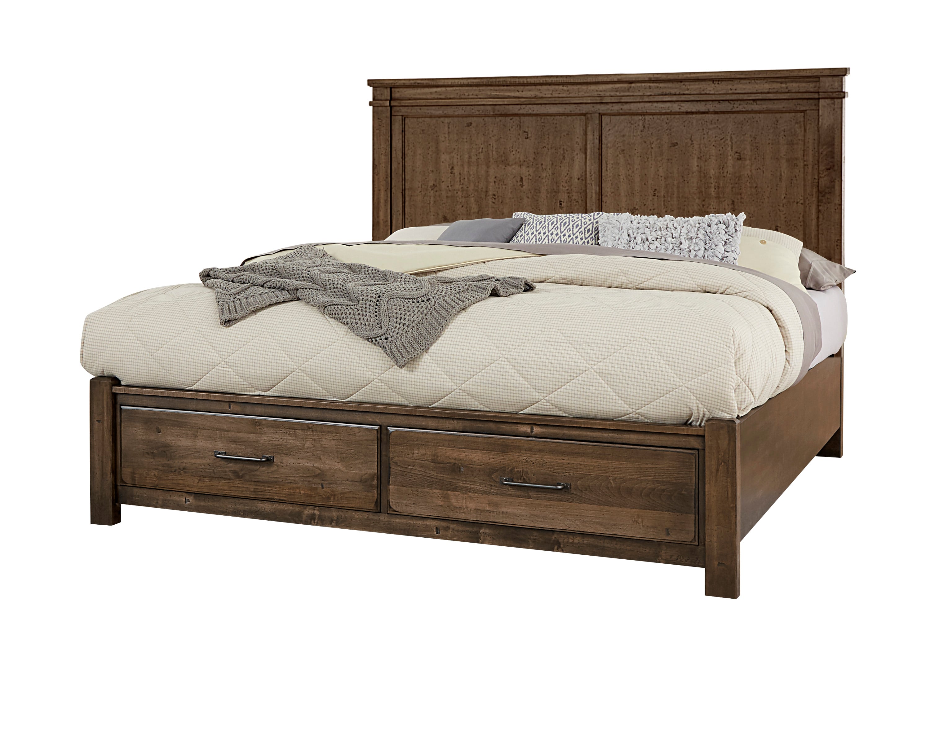 Artisan & Post Cool Rustic Traditional California King Mansion Bed with