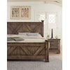 Artisan & Post Cool Rustic King Barndoor Panel Bed