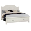 Artisan & Post Maple Road Queen Scalloped Storage Bed