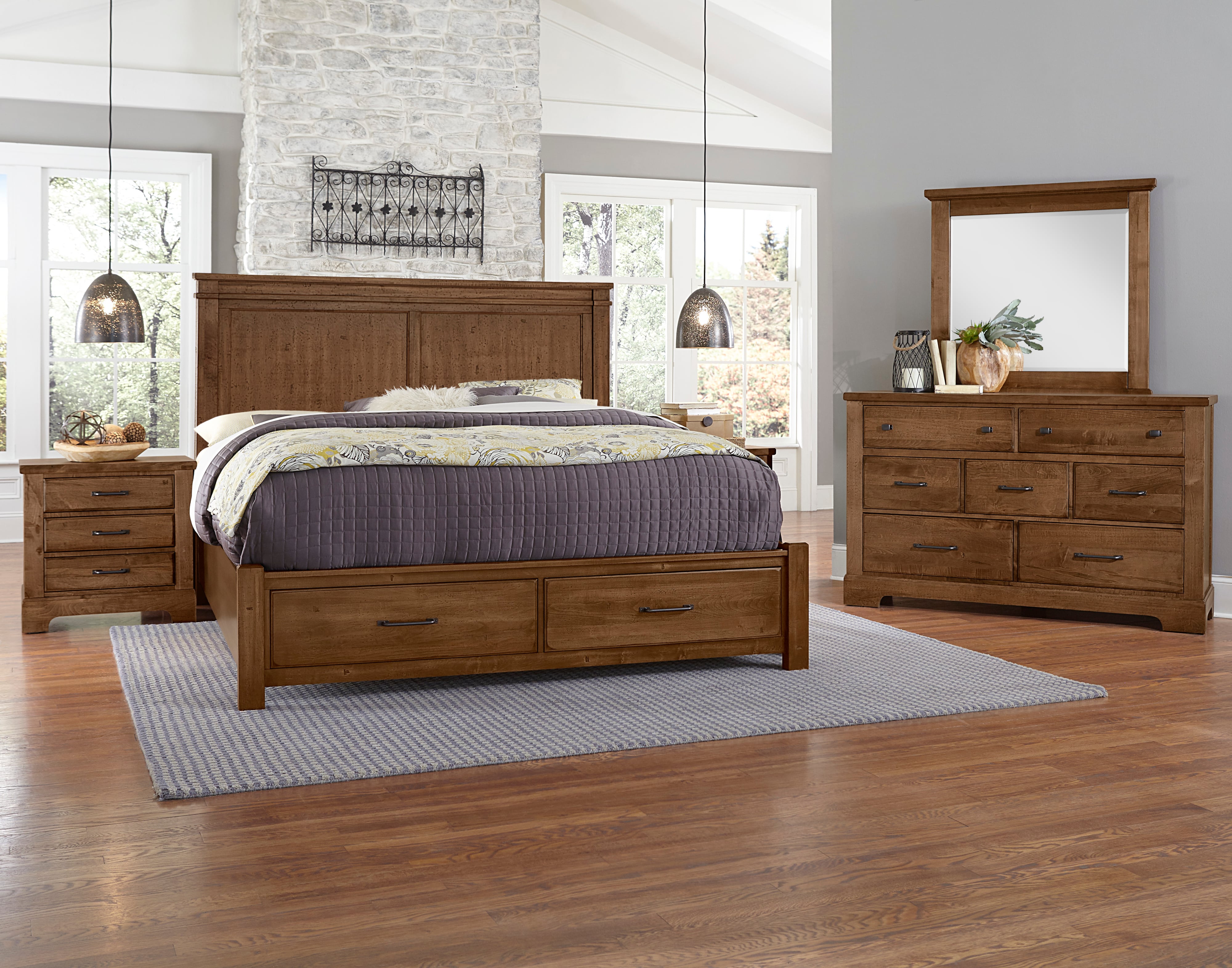 Artisan & Post Cool Rustic Queen Mansion Bed