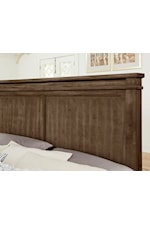 Artisan & Post Cool Rustic Traditional King Mansion Bed with Footboard Storage