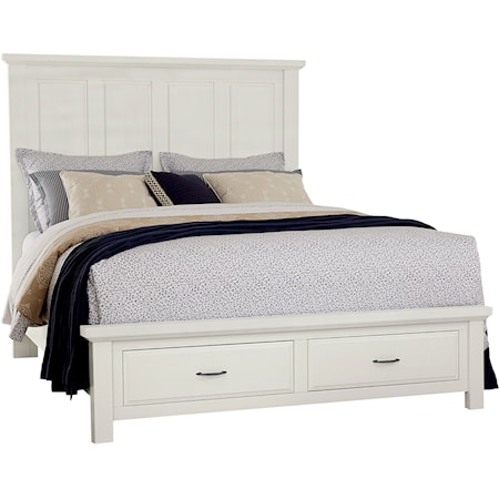 Queen Mansion Storage Bed