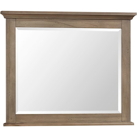 Rustic Landscape Mirror