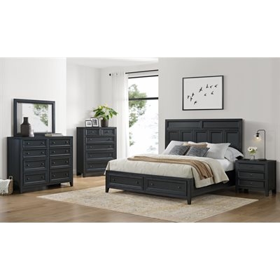 4 Piece Queen Storage Bedroom Set