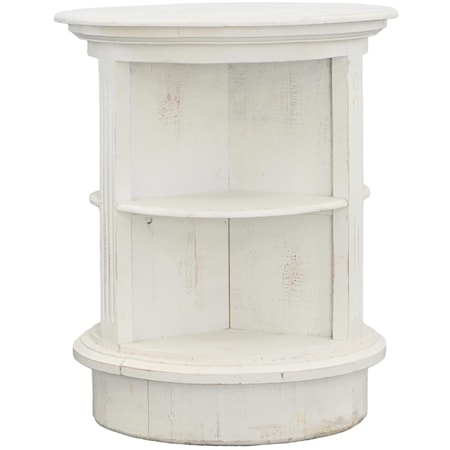 Chalet Round Accent Table