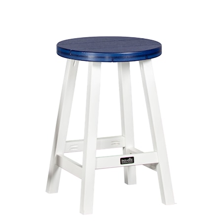 Poly Lumber Dining Swivel Stool