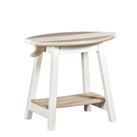 Poly Lumber Surf End Table