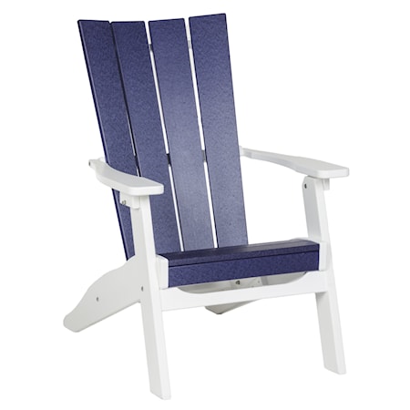 Poly Lumber Fenwick Folding Adirondack