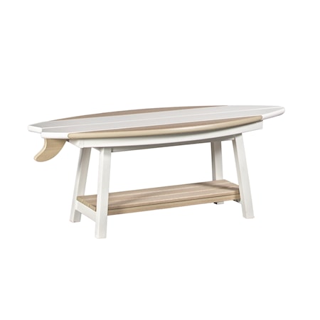 Poly Lumber Surf Coffee Table