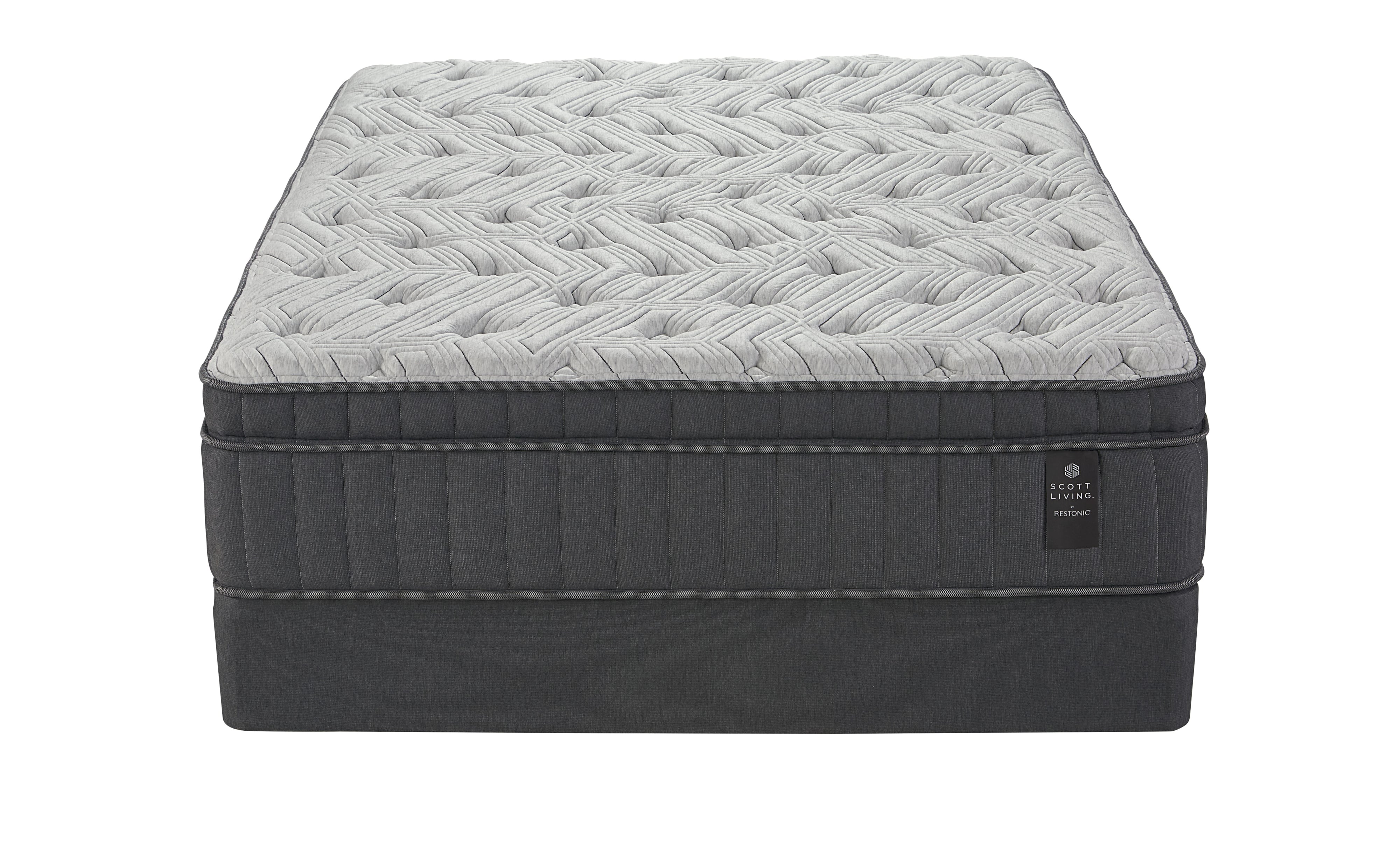 Restonic Scott Living 50012141050 RosevilleEuro Top Plush Kaplan's