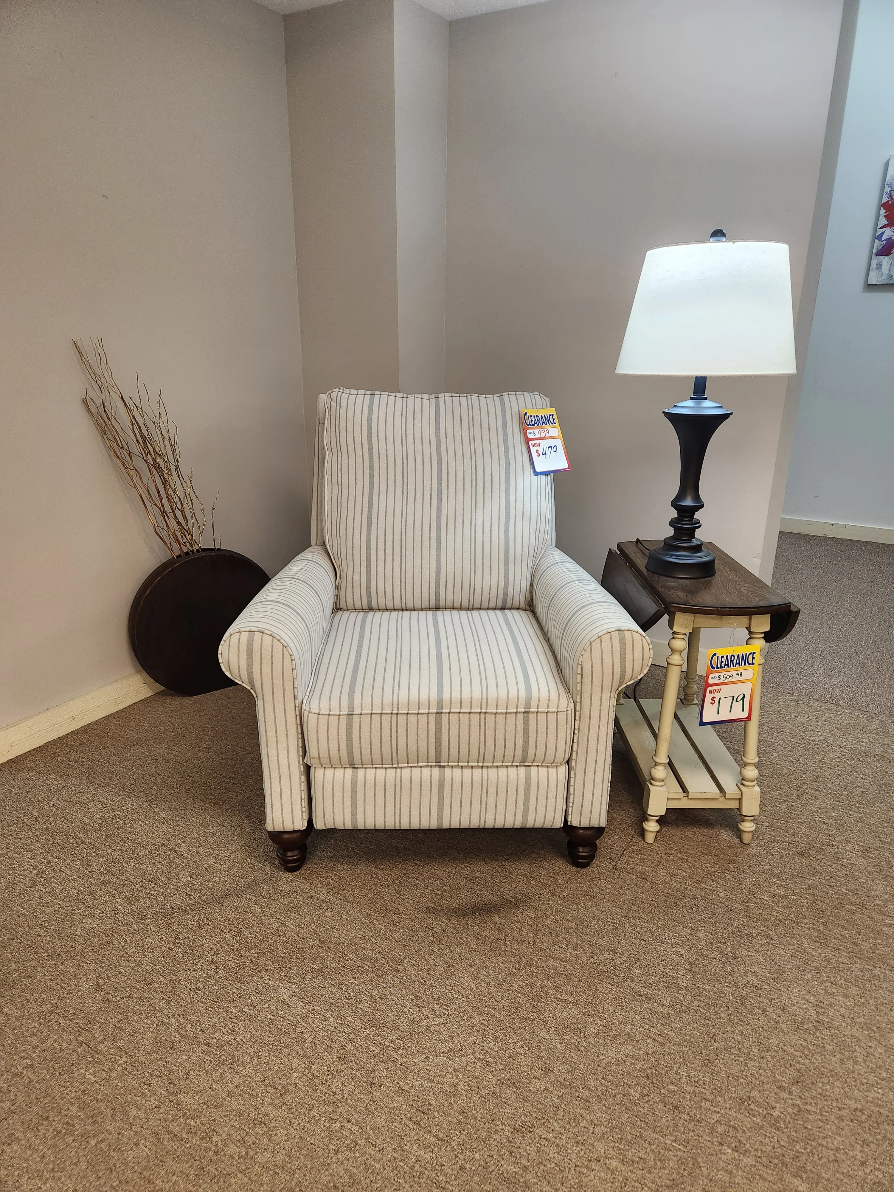 England 2550 Series 18225542 Upholstered Chairs Kaplan's Furniture