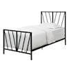 Accentrics Home Fashion Beds Twin Metal Bed