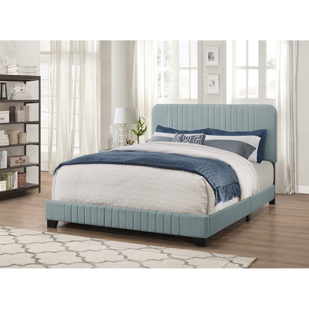 Accentrics Home Fashion Beds King Upholstered Bed