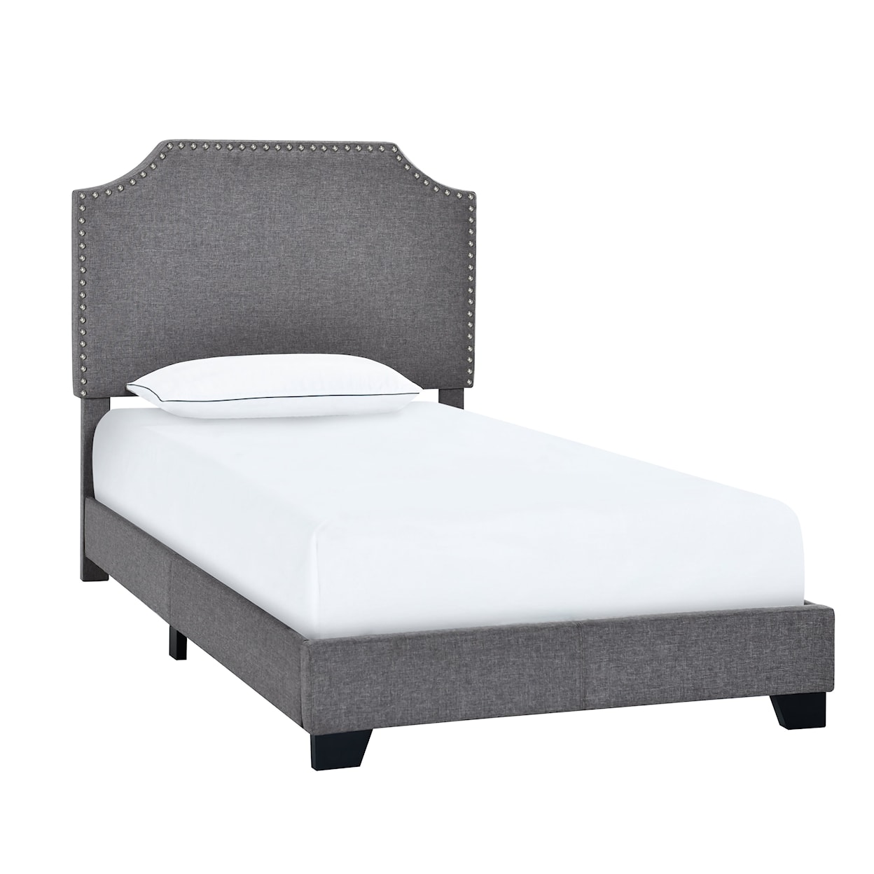 Accentrics Home Fashion Beds Twin Upholstered Bed