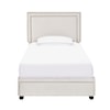 Accentrics Home Fashion Beds Twin Upholstered Bed