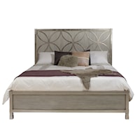 Silverleaf Quatrefoil Queen Bed