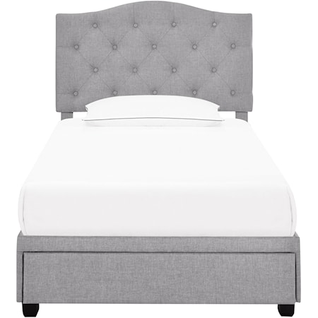 Twin Upholstered Bed