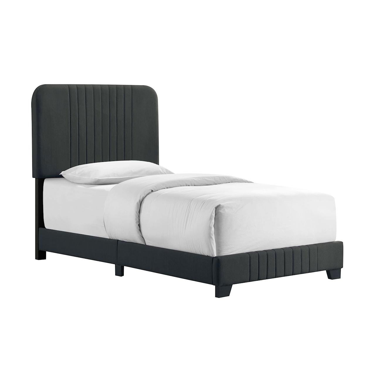 Accentrics Home Fashion Beds Twin Upholstered Bed