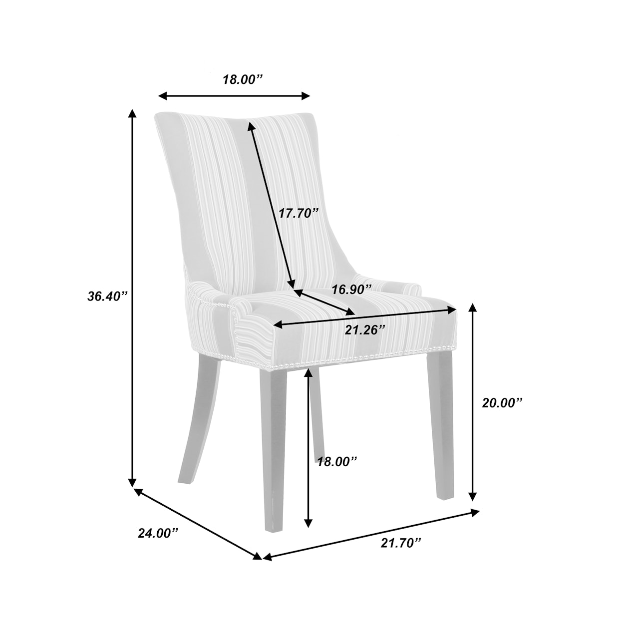 Accentrics Home Accent Seating Dining Chair