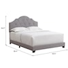 Accentrics Home Fashion Beds Queen Upholstered Bed