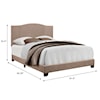 Accentrics Home Fashion Beds Queen Upholstered Bed