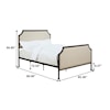 Accentrics Home Fashion Beds Queen Metal Bed