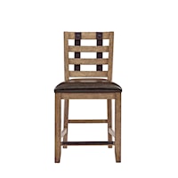 Rustic Flatbush Metal Strap Gathering Chair (2 Pack)