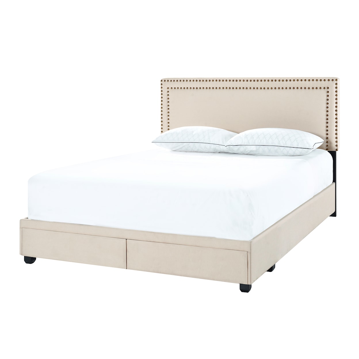 Accentrics Home Fashion Beds King Upholstered Bed