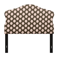 Dana Full Upholstered Headboard Pink