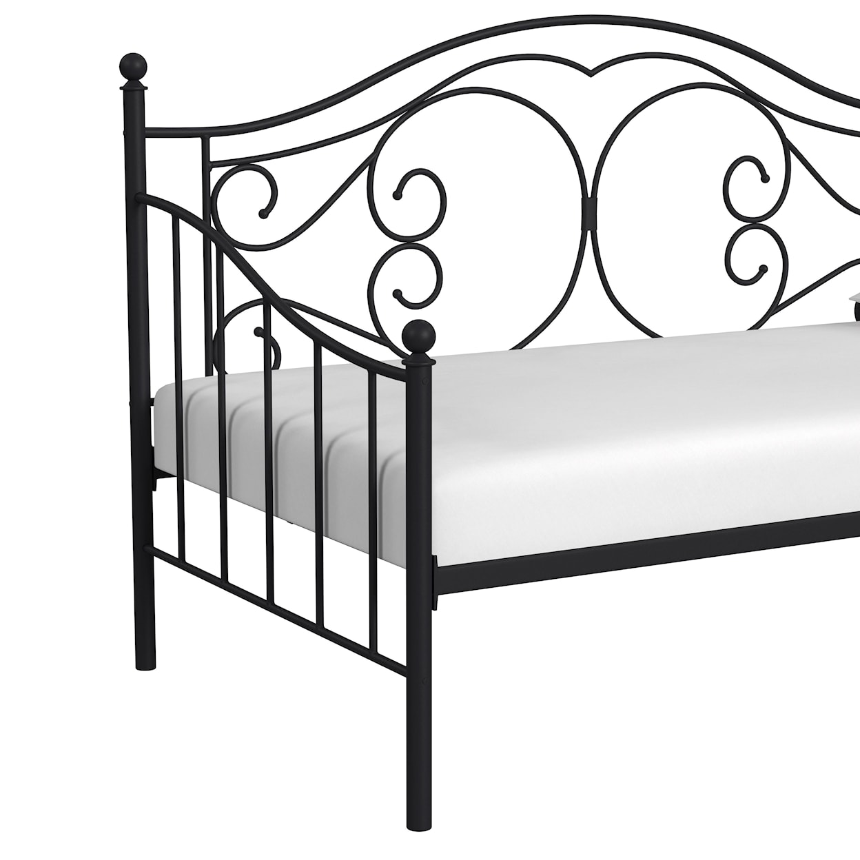 Accentrics Home Fashion Beds Twin Metal Bed