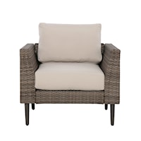 Transitional Weave Complete Chair Set (2)