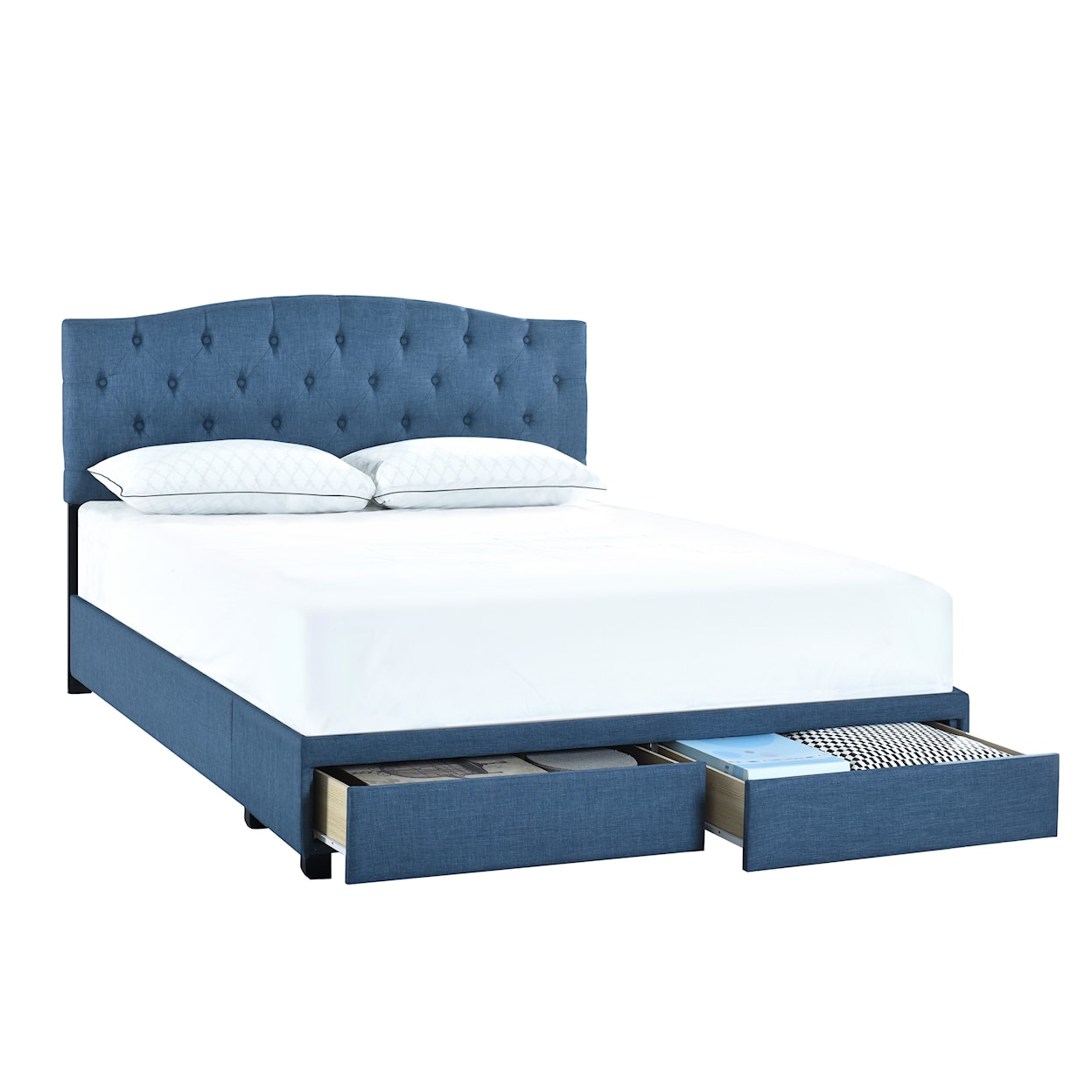 Accentrics Home Fashion Beds King Upholstered Bed