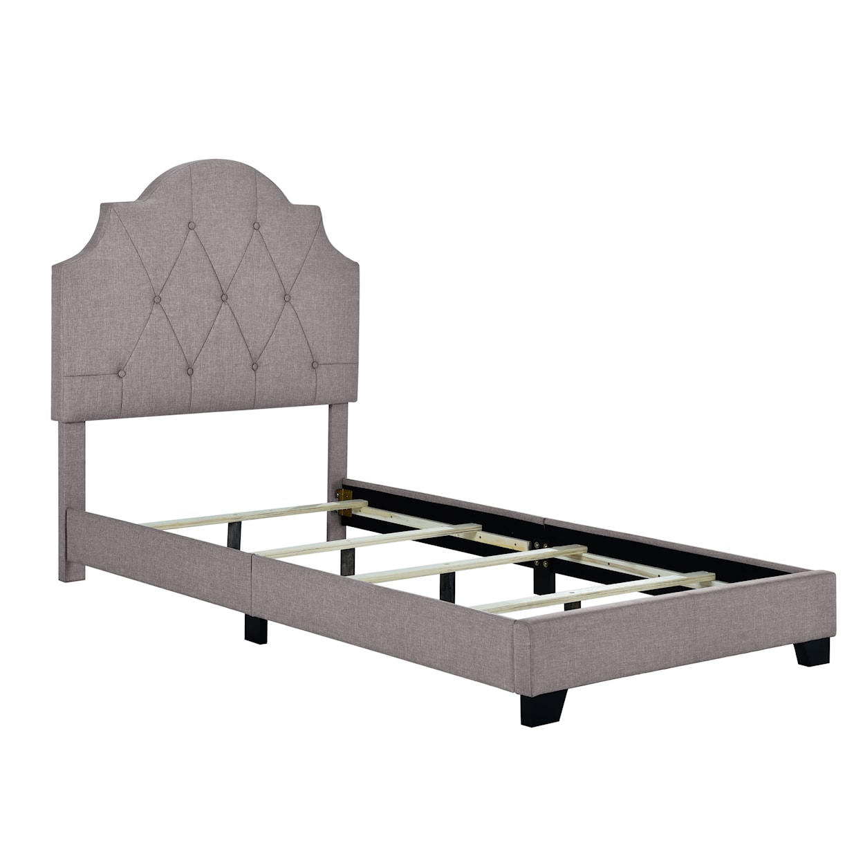 Accentrics Home Fashion Beds Twin Upholstered Bed