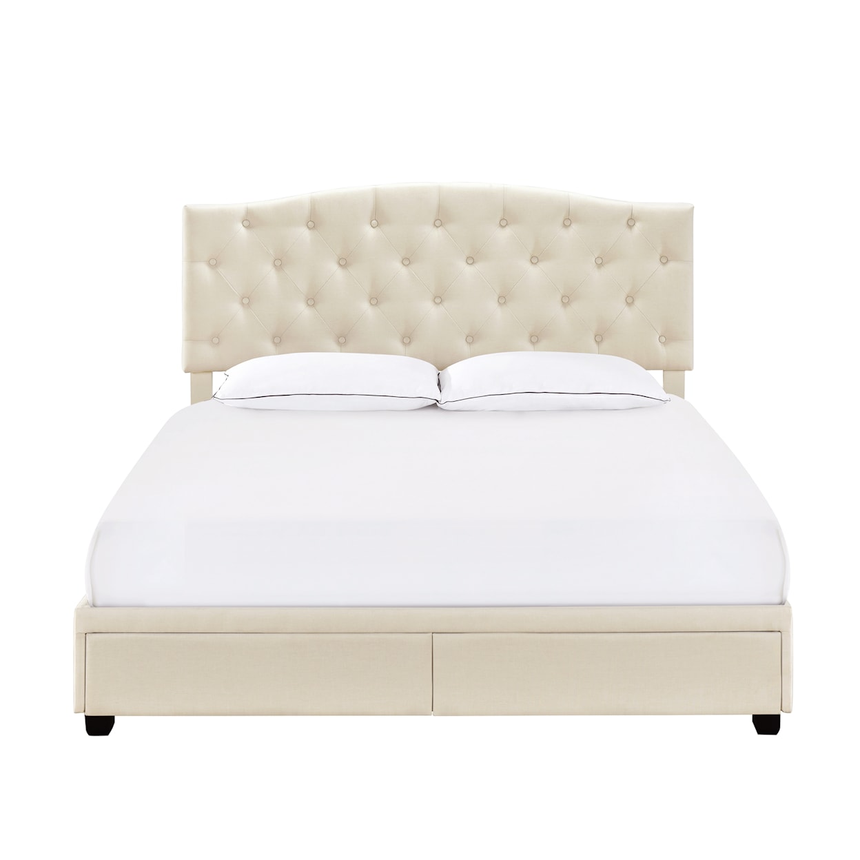 Accentrics Home Fashion Beds King Upholstered Bed