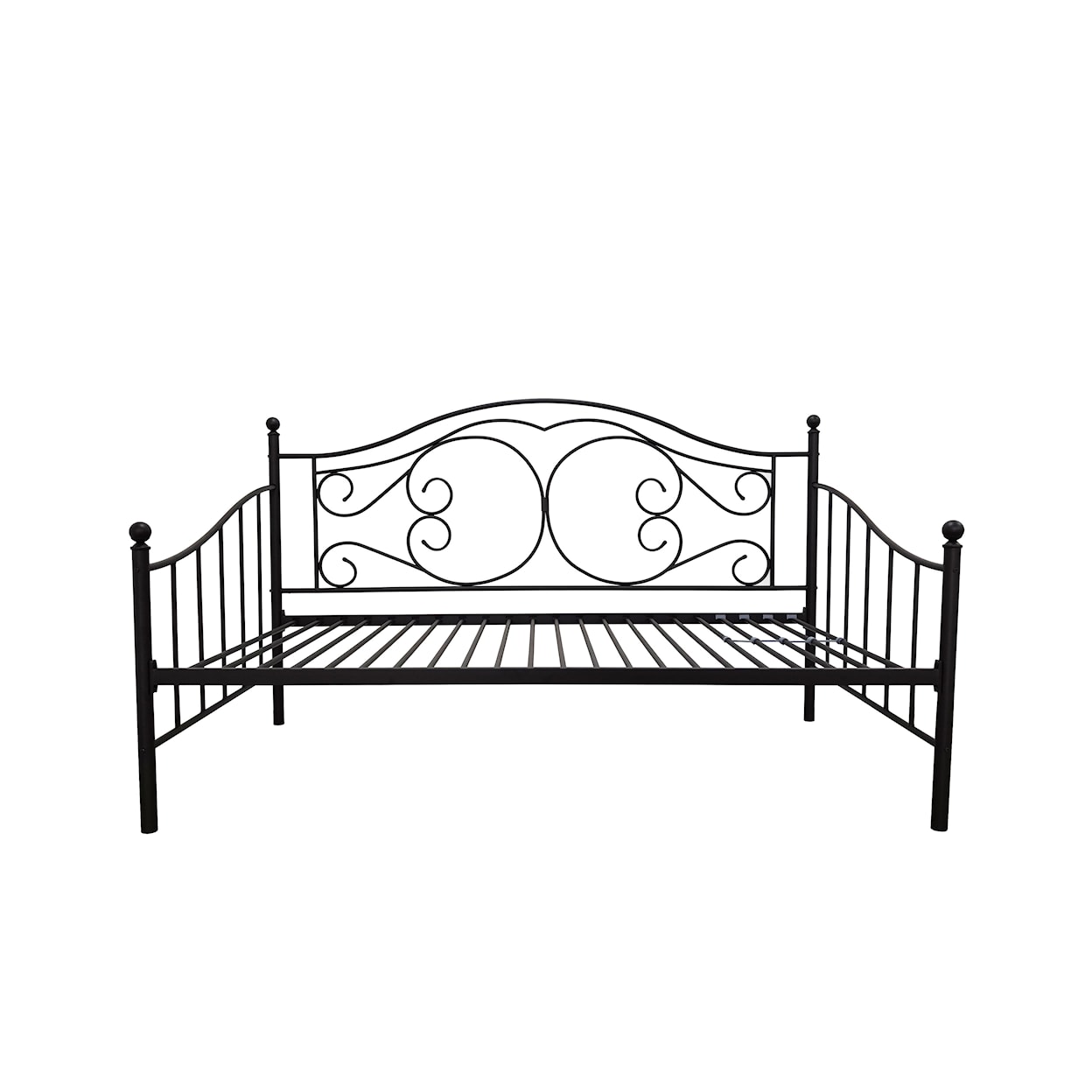 Accentrics Home Fashion Beds Twin Metal Bed