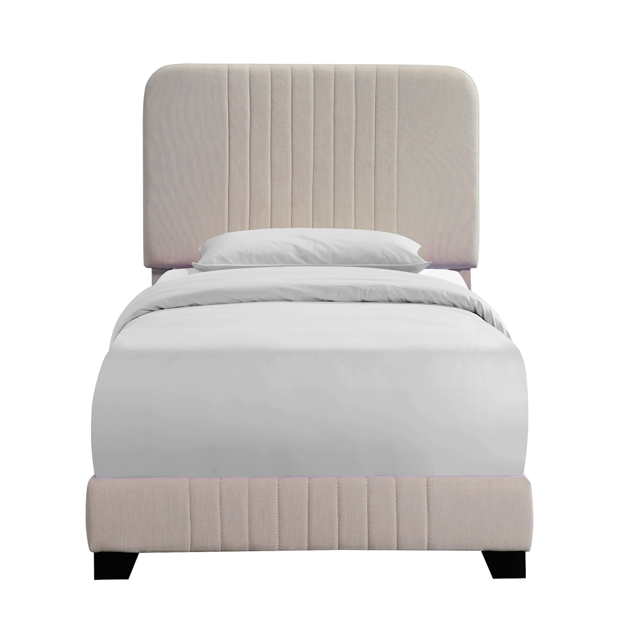 Accentrics Home Fashion Beds Twin Upholstered Bed