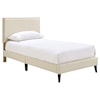 Accentrics Home Fashion Beds Twin Upholstered Bed