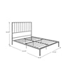 Accentrics Home Fashion Beds Metal Bed